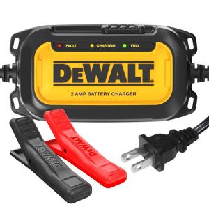 DEWALT Professional 2 Amp Automotive Battery Charger and Maintainer (DXAEC2)