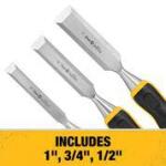 DEWALT Wood Chisel Set (3-Piece) (DWHT16862)