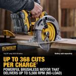 DEWALT 20 Volt MAX 7 1/4 Inch Cordless Circular Saw (Tool Only)