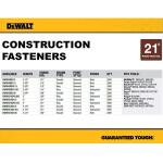 DEWALT 3 in. x 0.120 in. Ring Shank Hot Galvanized Collated Framing Nails (2000 Pack) (DWRHS10DR120G)