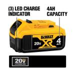 DEWALT20V MAX Cordless Battery Powered String Trimmer & Blower Combo Kit with (1) 4 Ah Battery & Charger (DCKO222M1)