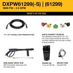 DEWALT Professional Pressure Washer 3600 PSI