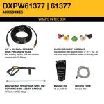 DEWALT Cold Water Pressure Washer: 4400 PSI, 4.0 GPM