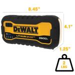 DEWALT 2500 Peak Amp Lithium Jump Starter with USB Power Bank (DXAELJ25)