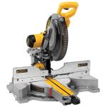 DEWALT 15 Amp Corded 12 Inch Double Bevel Sliding Compound Miter Saw with XPS Technology, Blade Wrench, and Material Clamp