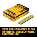 DEWALT 1/4 in. x 1 in. 18-Gauge Glue Collated Crown Staple (2500 Pieces) (DNS18100-2 )