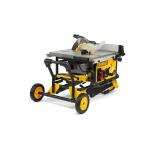 DEWALT 15 Amp Corded 10 Inch Job Site Table Saw with Rolling Stand