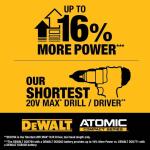 Dewalt 20-Volt Lithium-Ion Cordless Compact 1/2 in. Drill/Driver Kit by ATOMIC (DCD794D1)