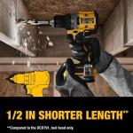 Dewalt 20V MAX XR Cordless Compact 1/2-Inch Drill/Driver Kit with Lithium-Ion Battery, 5.0Ah Battery, and Charger