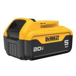 DEWALT20V MAX Premium Lithium-Ion 5.0Ah Battery Pack (2 Pack) (DCB205-2)