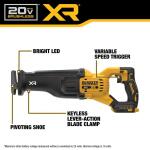 DEWALT 20-Volt XR Cordless Reciprocating Saw (Tool Only) (DCS384B)