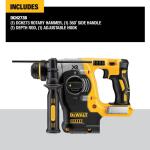 DEWALT 20V MAX XR Cordless Brushless 1 in. SDS Plus L-Shape Rotary Hammer (Tool Only) (DCH273B)