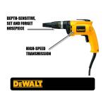 DEWALT 6-Amp High-Speed Variable Speed Reversible Drywall Gun