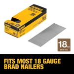 DEWALT1-3/4 in. x 18-Gauge Brad Nails (2500 per Pack) (DBN18175-2)