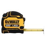 DEWALT Tape Measure 25 ft. with Rechargeable LED Light