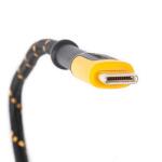 DEWALT6 ft. Reinforced Braided Cable for USB-A to USB-C (131 1348 DW2)