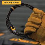 DEWALT 6 ft. Reinforced Braided Cable for USB-A to USB-C (131 1348 DW2)