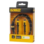 DEWALT 4 ft. Reinforced Braided Cable for USB-C (131 1362 DW2)