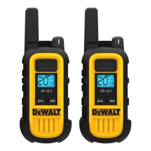 DEWALTDXFRS300 Heavy-Duty 1-Watt Walkie Talkies (2-Pack) - DXFRS300