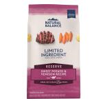 Natural Balance Limited Ingredient Diet Adult Dry Dog Food - Grain Free, Sweet Potato & Venison 22lb