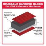 DIABLO2-3/4 in. x 5 in. Reusable Hand Sanding Block w/ SandNET Sanding Sheets (DFB234DUOH01G)