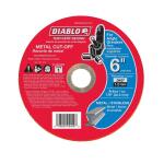 DIABLO 6 in. x 0.045 in. x 7/8 in. Thin Kerf Metal Cut-Off Disc (DBD060045101F)