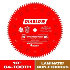 DIABLO 10in. x 84-Tooth Laminate and Metal Saw Blade Non-Ferrous