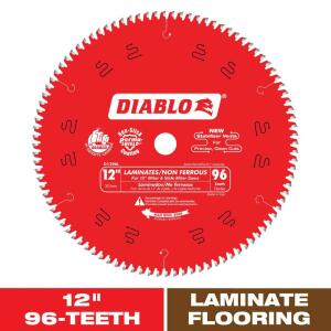 DIABLO 12in. x 96-Tooth Saw Blade for Laminates and Non-Ferrous Metals (D1296L)