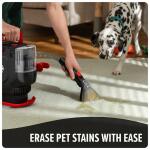 Dirt Devil Portable Corded Carpet Cleaner for Upholstery and Carpet, Powerful Suction Pet Stain Remover, Carpet Shampooer (FD13020)