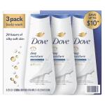 Dove Nourishing Body Wash, Deep Moisture, 23 Fluid Ounce (Count of 3)