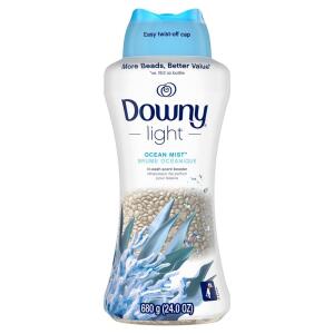 Downy Light 24 oz. Fabric Softener and Scent Booster, Ocean Mist Scent (003077208779)