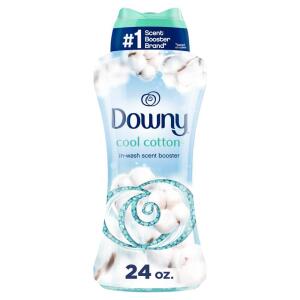 Downy 24 oz. In-Wash Fabric Softener and Scent Booster, Cool Cotton Scent (003077209077)