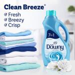 Downy Ultra 140 oz. Liquid Fabric Softener Clean Breeze Scent (190 Loads) (003077210050)