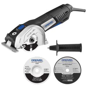 Dremel Ultra-Saw 7.5-Amp 4-Inch Compact Circular Saw Kit (Charger Not Included)