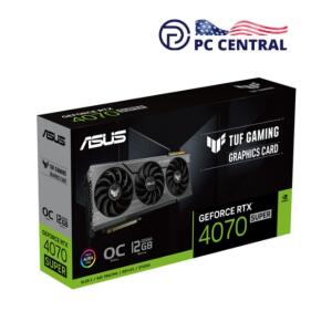 ASUS 12GB GeForce RTX4070 SUPER TUF Gaming OC Graphics Card