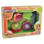 TOY REDBOX HAMBURGER PLAYSET