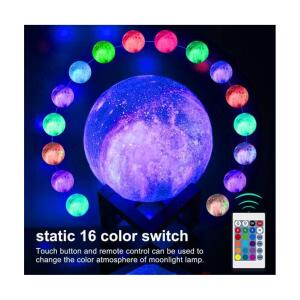 Himalayan Glow Galaxy 5 .9 in. Multi-colored Lamp