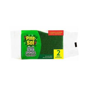 Pine Sol Non-scratch Scrub Sponge, 2pcs/pack