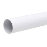 Everbilt 96 in. W White Heavy-Duty Steel Closet Rod (EH-WSTHDUS-313)