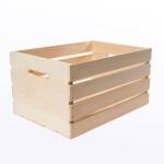 Crates & Pallet18 in. x 12.5 in. x 9.63 in. Large Wood Crate (67504)