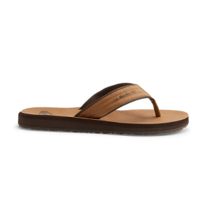 Quiksilver Carver Nubuck Sandals Tan-Pattern Size 7