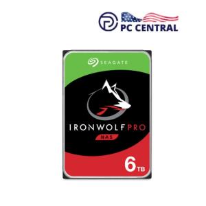 Seagate 6TB IronWolf Pro (CMR) 7200 rpm SATA III 3.5" Internal NAS HDD