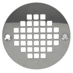 Oatey 4 in. Round Screw-In Stainless Steel Shower Drain Cover