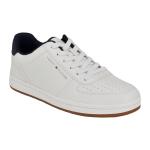 Tommy Hilfiger Men's Lattan Sneaker White/Navy Insole Size 9