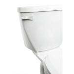 Everbilt Universal Toilet Tank Lever with Plastic Handle and Arm in White (224382-W)