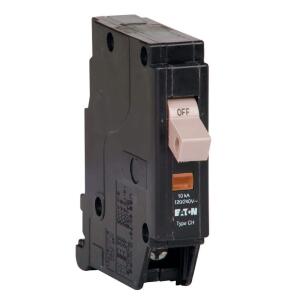 Eaton 1-Pole Circuit Breaker CH 20 Amp 240 Volts with Trip Flag