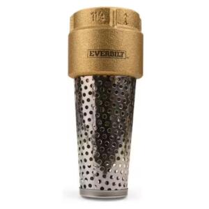 Everbilt Brass Foot Valve 1-1/4 in.