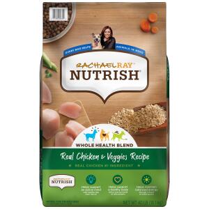 Rachael Ray Nutrish Dry Dog Food All Life Stage - Chicken, Veggies 40lb