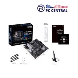 ASUS Motherboard PRIME WIFI II Micro-ATX B550M-A DDR4