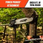 ECHO8 ft. Power Pruner Pole Saw Attachment with 10 in. Bar and Chain for ECHO Pro Attachment Series (99944200532)